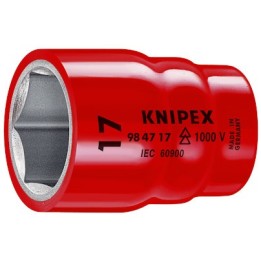 98 47 19 Καρυδάκι Εξάγωνο 1/2" , 19 mm KNIPEX