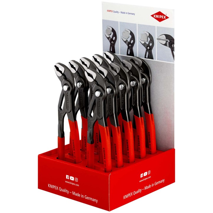 00 18 01 V11 Σταντ προβολής Cobra® 87 01 250 KNIPEX