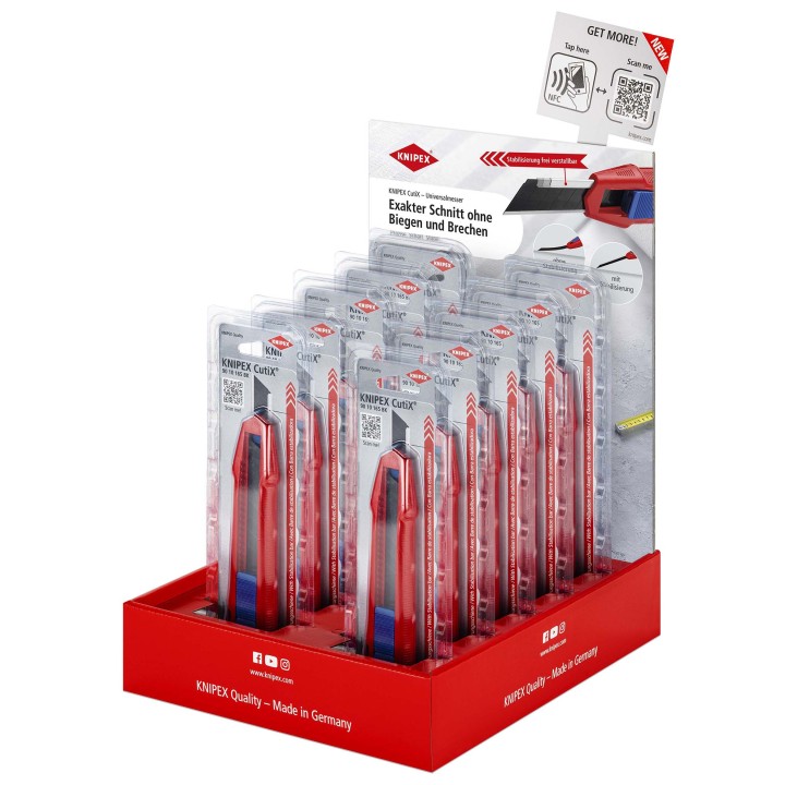 00 18 01 V44 πάγκου σταντ 10x 90 10 165 BK KNIPEX