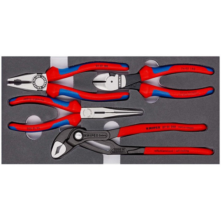 00 20 01 V15 Σετ τσιμπίδων Basic KNIPEX