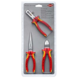 00 31 30 BK V03 KNIPEX VDE Electric Σετ 3 τεμ.