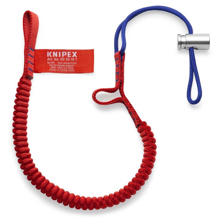 00 50 10 T BK KNIPEX Hookon Lanyard 6kg/13lbs