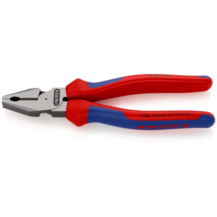 02 02 180 Πένσα Ατσαλοσύρματος με υπομόχλιο KNIPEX