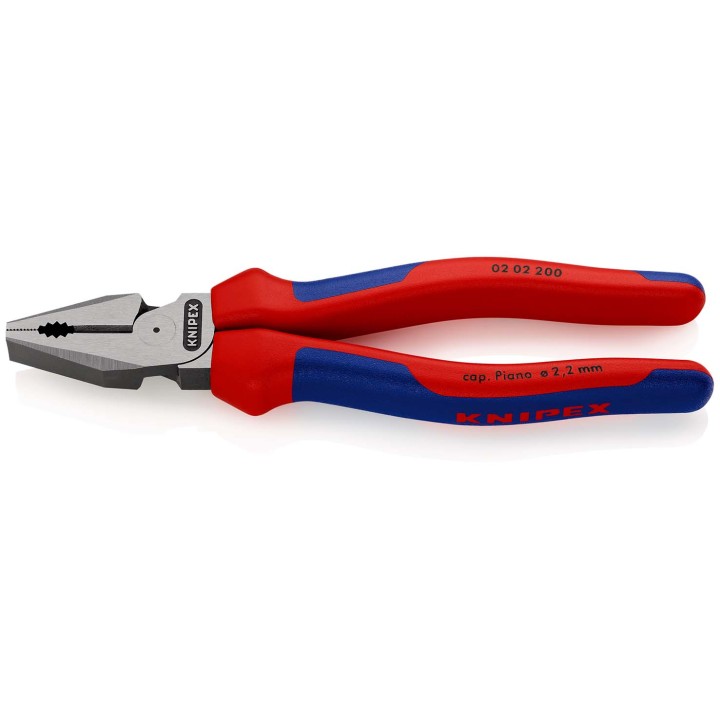 02 02 200 Πένσα Ατσαλοσύρματος με υπομόχλιο KNIPEX