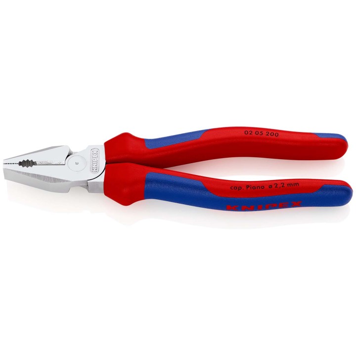02 05 200 Πένσα Ατσαλοσύρματος με υπομόχλιο KNIPEX