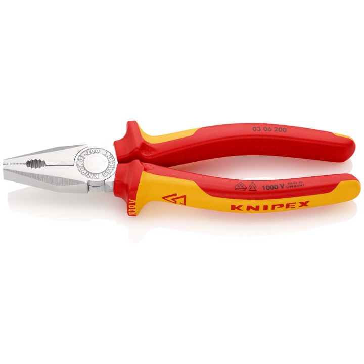 03 06 200 Πένσα Μηχανικού VDE KNIPEX