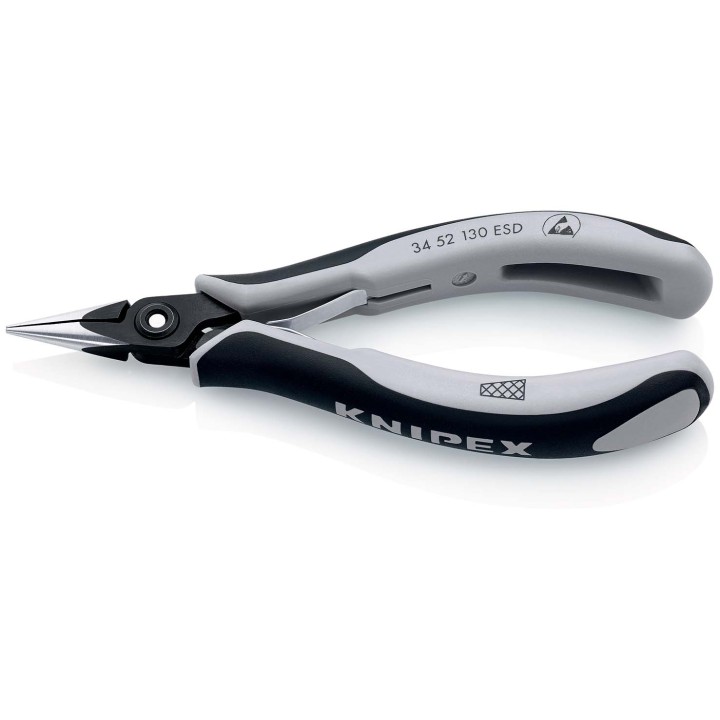 34 52 130 ESD Πένσα ηλεκτρονικού ακρίβειας ESD KNIPEX