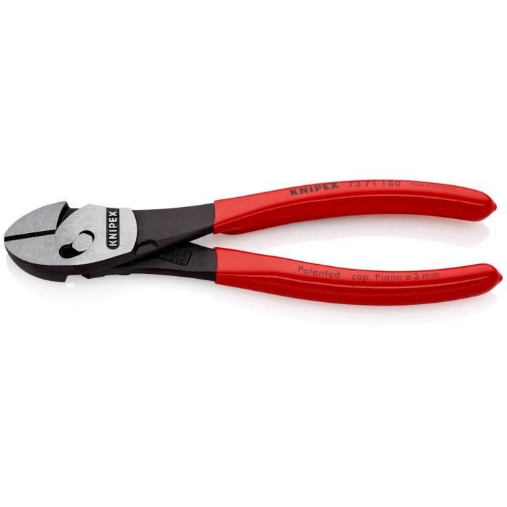 73 71 180 TwinForce® Πλαγιοκόφτης υψηλής ισχύος KNIPEX