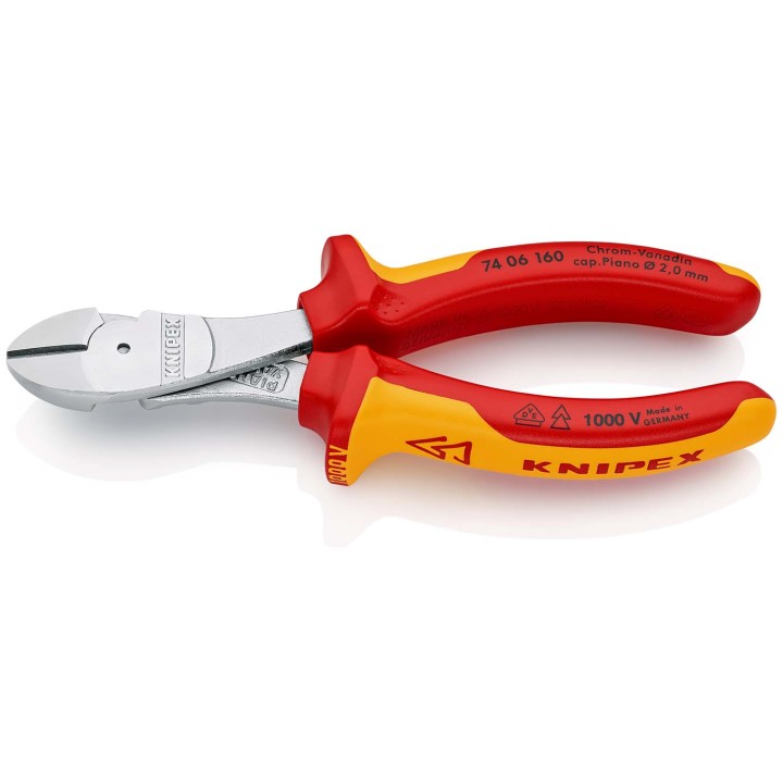 74 06 160 Πλαγιοκόπτης Υψηλής Ισχύος KNIPEX