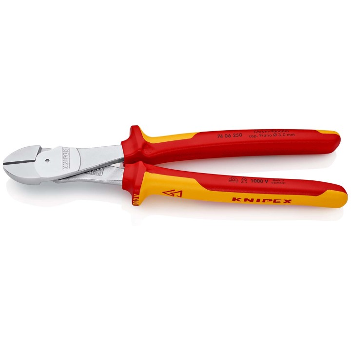 74 06 250 Πλαγιοκόπτης Υψηλής Ισχύος KNIPEX