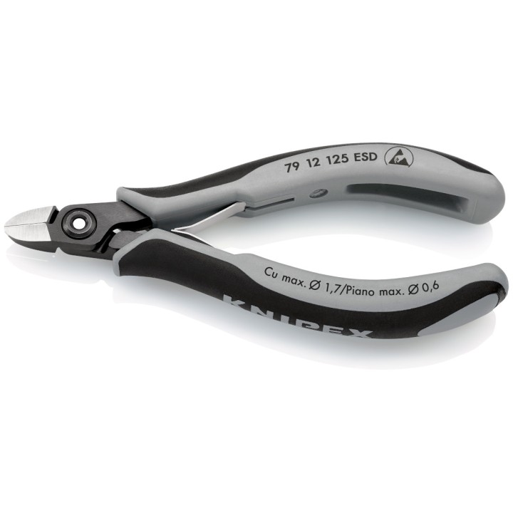 79 12 125 ESD Πλαγιοκόπτης KNIPEX