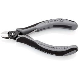 79 22 125 ESD Πλαγιοκόπτης KNIPEX