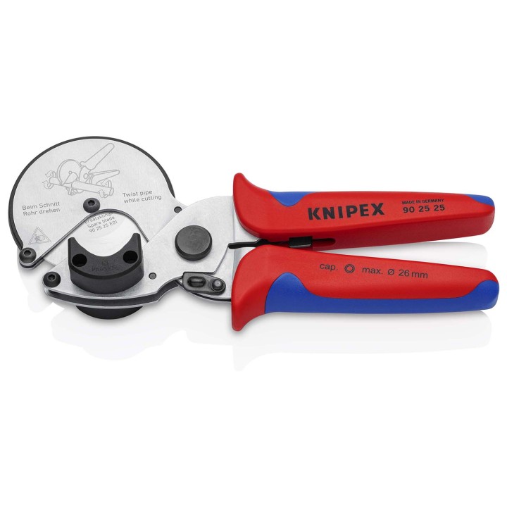 90 25 25 Pipe cutter για composite/πλαστικό pipes KNIPEX