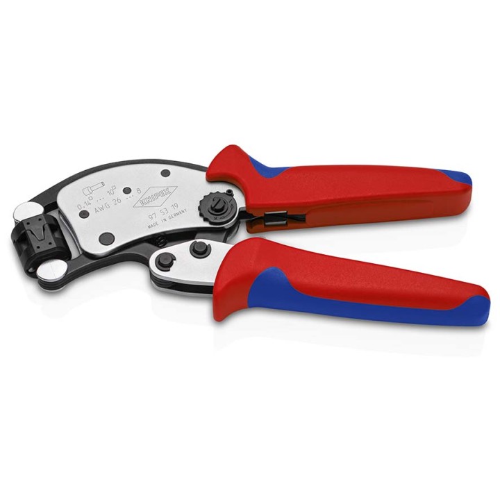 97 53 19 KNIPEX Twistor16 αυτορυθμιζόμενη πρέσα ακροδεκτών