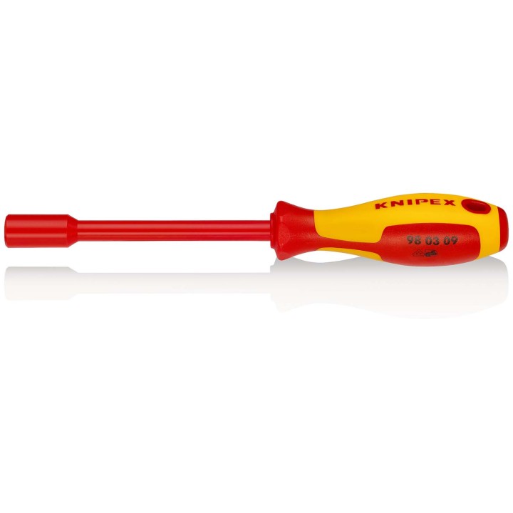 98 03 09 Σωληνωτό κλειδί με λαβή κατσαβίδι 9mm KNIPEX
