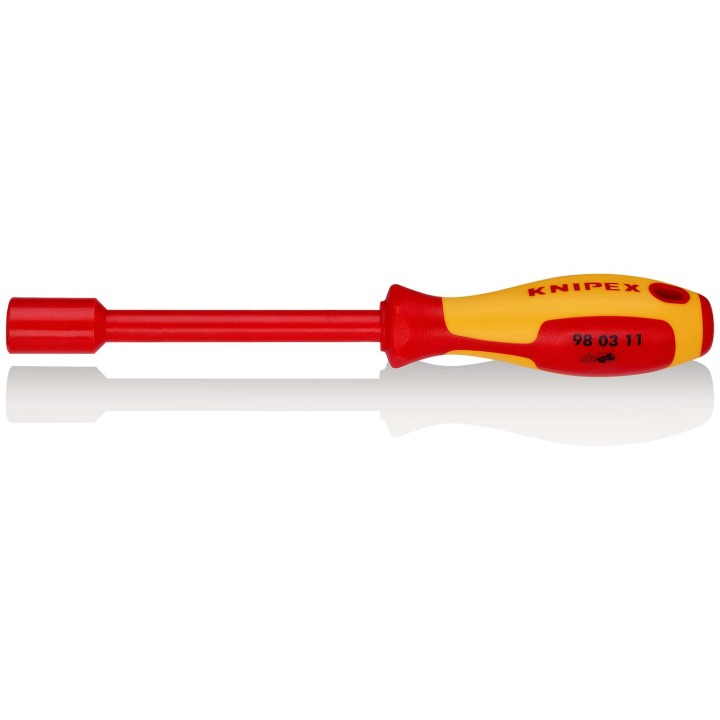 98 03 11 Σωληνωτό κλειδί με λαβή κατσαβίδι 11mm KNIPEX