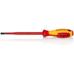 98 20 65 SL Κατσαβίδι (Slim) για βίδες απλής εγκοπής KNIPEX