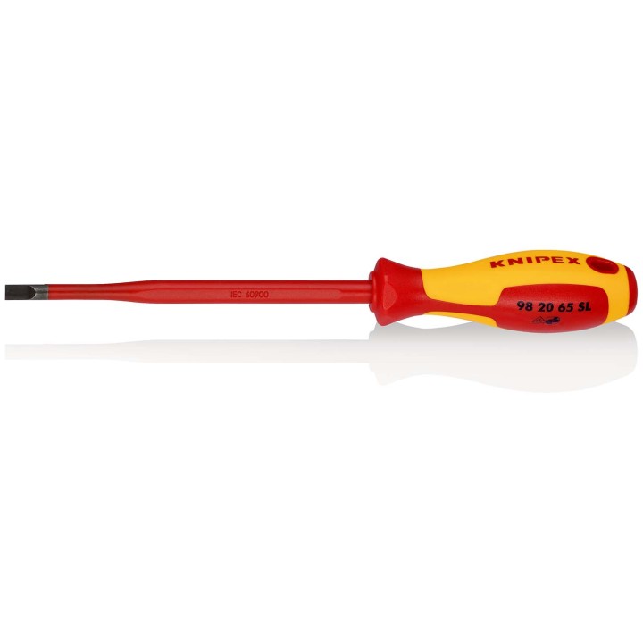 98 20 65 SL Κατσαβίδι (Slim) για βίδες απλής εγκοπής KNIPEX