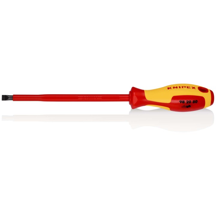 98 20 80 Κατσαβίδι για Βίδες Εγκοπής 8 mm KNIPEX