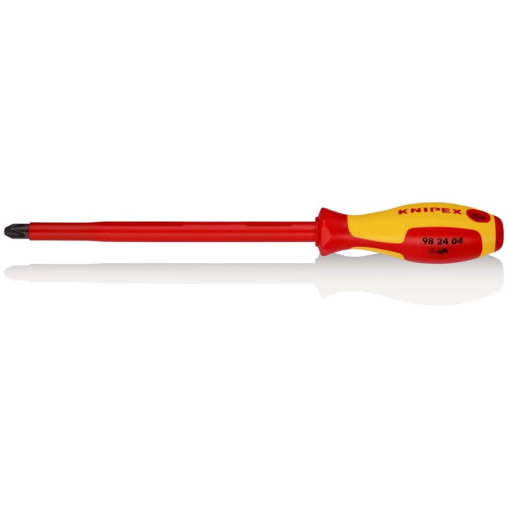 98 24 04 Κατσαβίδι για σταυρόβιδες Phillips® PH4 KNIPEX
