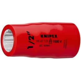 98 47 12 Καρυδάκι Εξάγωνο 1/2" , 12 mm KNIPEX