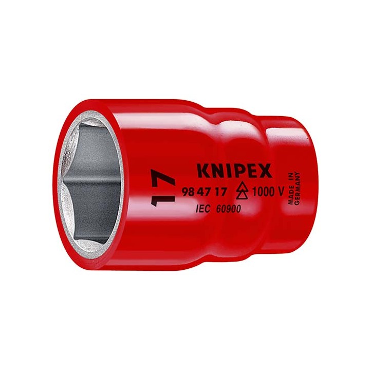 98 47 17 Καρυδάκι Εξάγωνο 1/2" , 17 mm KNIPEX