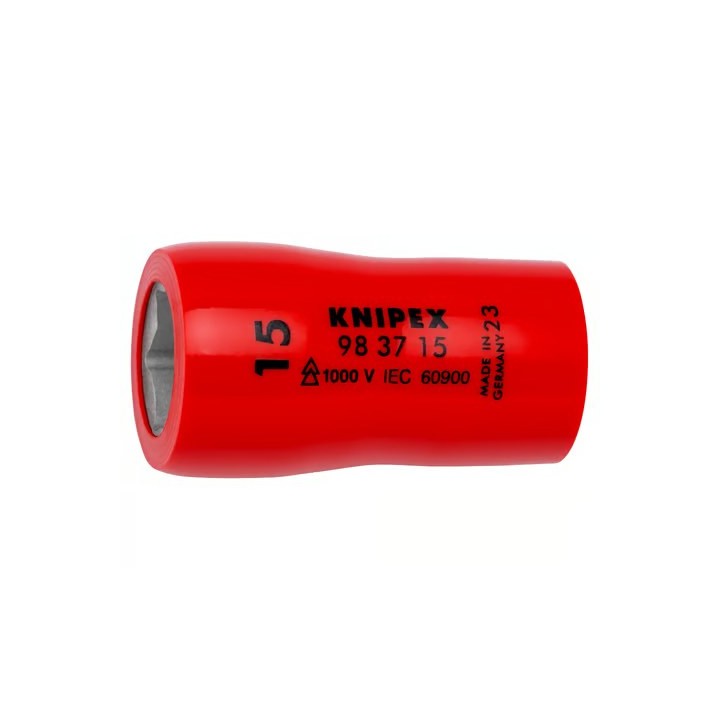 98 37 15 HEXAGON SOCKET WRENCHES, 3/8" 15MM KNIPEX