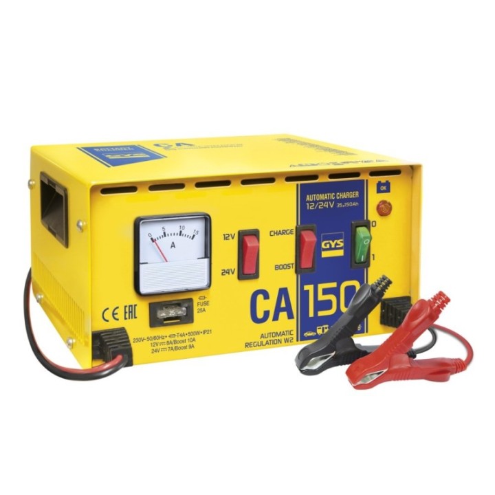 GYS CA 150 – Αυτόματος φορτιστής μπαταριών 12/24V 10A