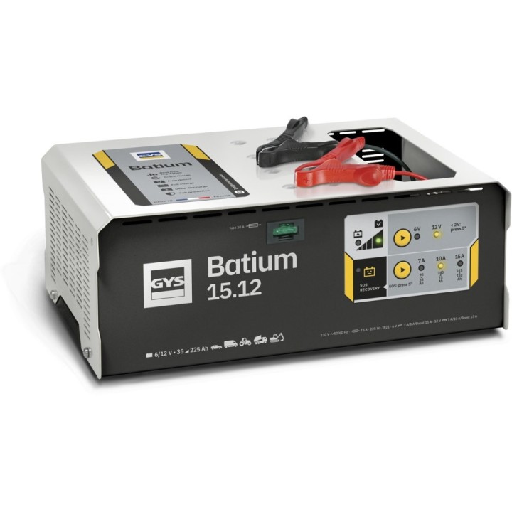 BATIUM 15.12 Eπαγγελματικός Έξυπνος Αυτόματος Φορτιστής GYS