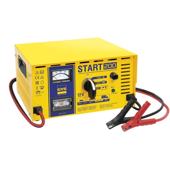 START 200 - 12V Παραδοσιακός Φορτιστής – εκκινητής GYS