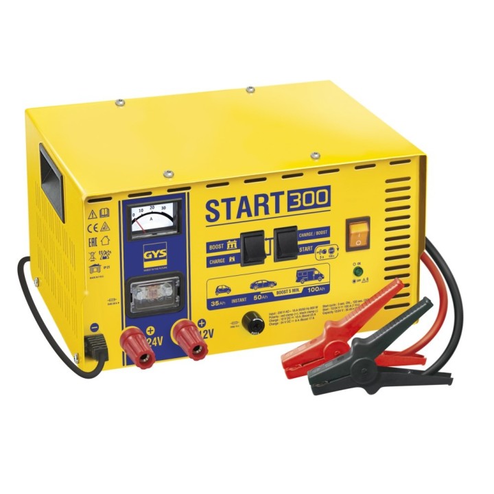 START 300 - 12/24V Παραδοσιακός Φορτιστής – εκκινητής GYS