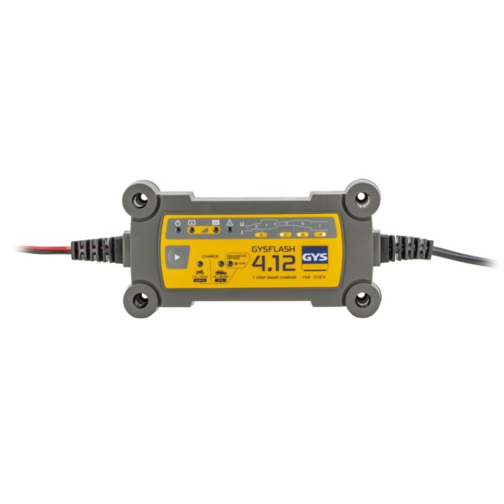 GYS GYSFLASH 4.12 – Αυτόματος φορτιστής μπαταριών 12V 0,8/4A