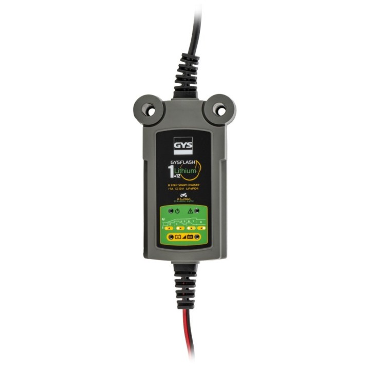 GYS GYSFLASH 1.12 Lithium – Φορτιστής μπαταριών λιθίου LiFePO4 12V 1A