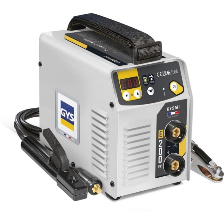 Ηλεκτροκόλληση INVERTER GYSMI E200 FV με Βαλίτσα