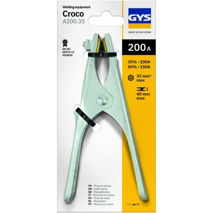 Τσιμπίδα σώματος 150/200A (blister) / GYS