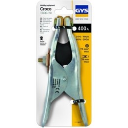 GYS CROCO T400.70 – Τσιμπίδα γείωσης 400 A, έως 70 mm² (1 τεμ., συσκευασία τύπου 2)