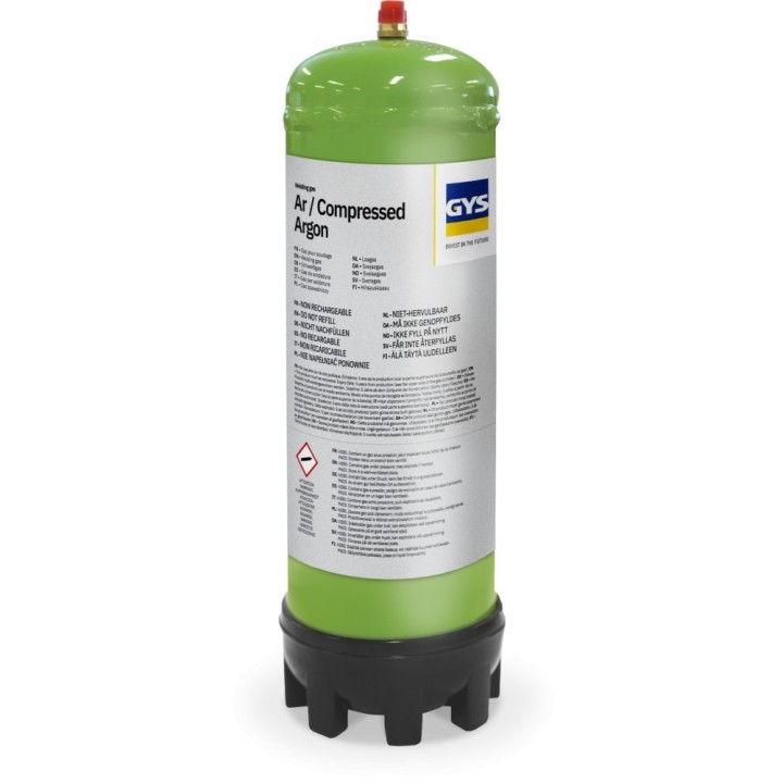 Φιάλη Αερίου μιας Χρήσης - PURE ARGON - 2.2L / GYS
