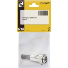 GYS – Βύσμα DIN 5 pin για τσιμπίδα TIG