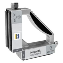 GYS MAGNETIC D50.90 DUAL – Μαγνητικός γωνιαστής συγκόλλησης 50 kg με διακόπτη ON/OFF, 90°