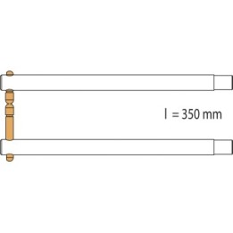 GYS PX4 – Βραχίονες χαλκού Ø 23 mm για PORTASPOT 230