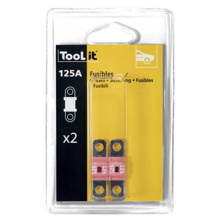 2 x 125A Σετ ασφαλειών για GYSFLASH 100-12 HF