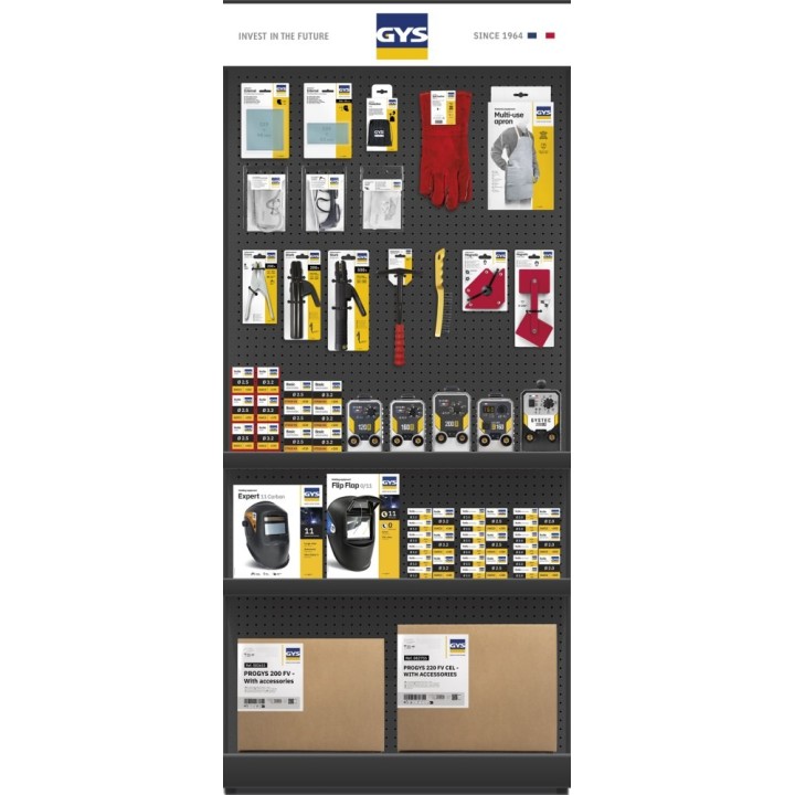 DISPLAY STANDS GYS PRESENTOIR SOUDURE A1 (avec présentoir GYS) / 61002