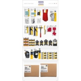 DISPLAY STANDS GYS PRESENTOIR SOUDURE A2 (sans présentoir GYS) / 61019