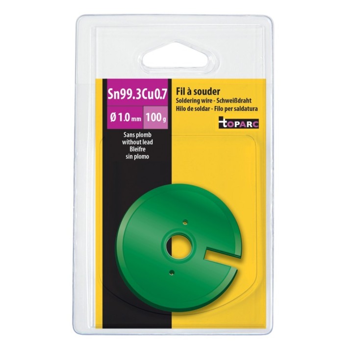 Αναλώσιμο Συγκόλλησης GYS SOLDERING Σύρμα TIN/LEAD 99% Ø1mm - 100g (Ro