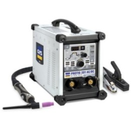 GYS PROTIG 201 AC/DC FV – Ηλεκτροκόλληση TIG AC/DC/MMA 200A FV, 110–230V, με τσιμπίδα TIG26B και καλώδια