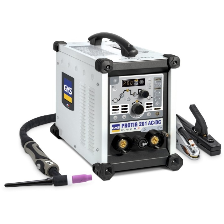 Ηλεκτροκόλληση GYS PROTIG 201 AC/DC FV - WITH ACCESSORIES
