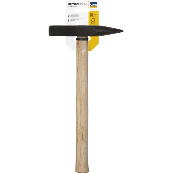 Αξεσουάρ Συγκόλλησης GYS PRO CHIPPING HAMMER 285mm / 370g - Plastic ha