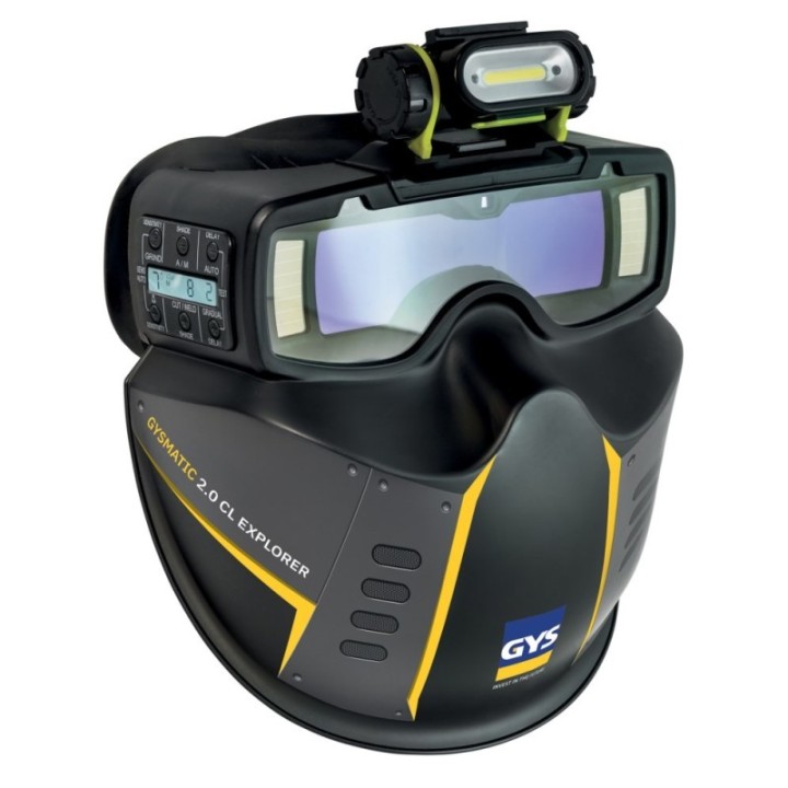 Αξεσουάρ Συγκόλλησης GYS GYSMATIC EXPLORER 2.0 CL TRUE ΧΡΩΜΑ Μάσκα / 6