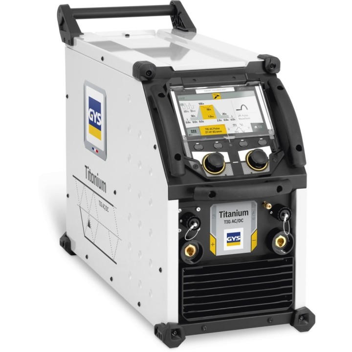 GYS TITANIUM 321 AC/DC – Ηλεκτροκόλληση TIG AC/DC/MMA 320A, 400V τριφασική, οθόνη 7"