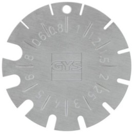 GYS – Μετρητής πάχους λαμαρίνας 0,6–8 mm (3 τεμ.)